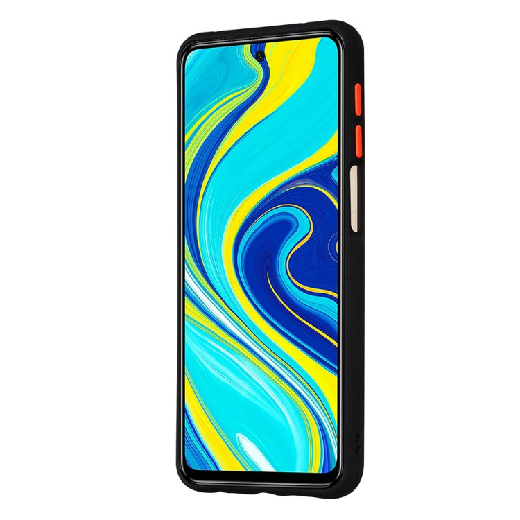 For Xiaomi Redmi Note 9S Skin Hand Feeling Series Shockproof Frosted PC+ TPU Protective Case