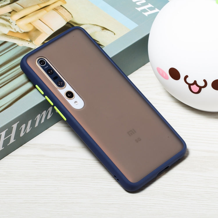 For Xiaomi Mi 10 Skin Hand Feeling Series Shockproof Frosted PC+ TPU Protective Case