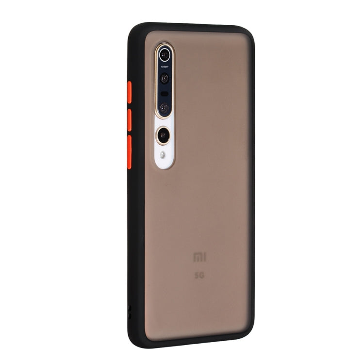 For Xiaomi Mi 10 Skin Hand Feeling Series Shockproof Frosted PC+ TPU Protective Case