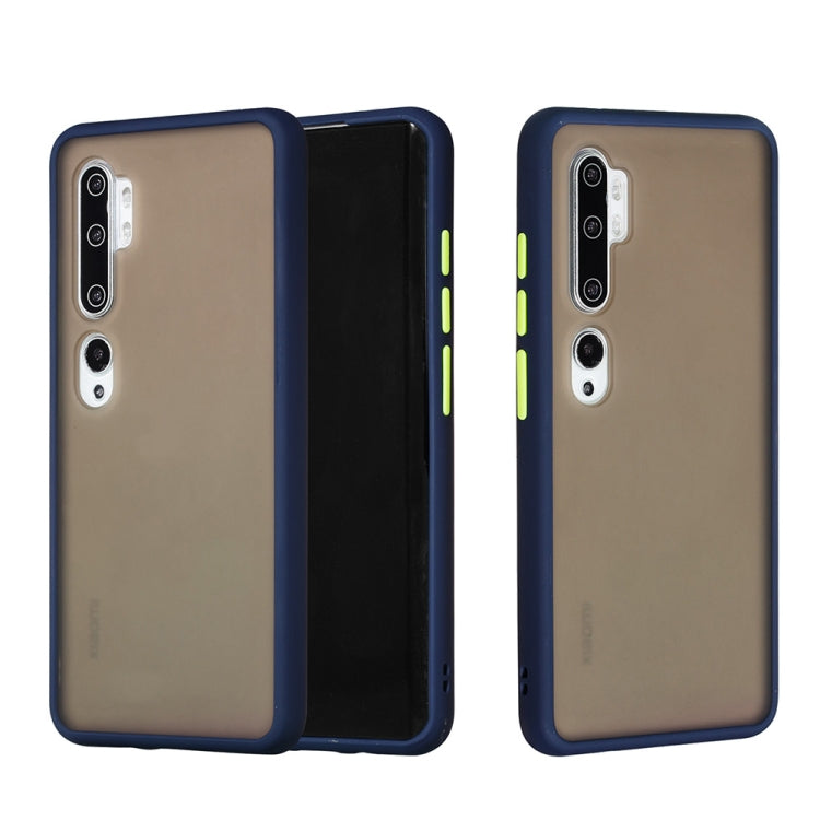 For Xiaomi Mi CC9 Pro Skin Hand Feeling Series Shockproof Frosted PC+ TPU Protective Case