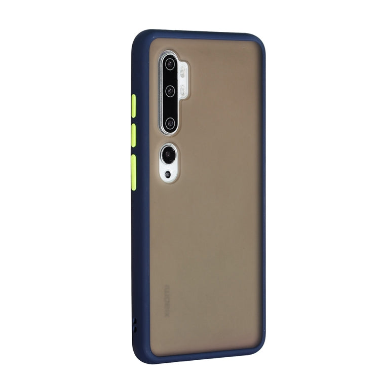 For Xiaomi Mi CC9 Pro Skin Hand Feeling Series Shockproof Frosted PC+ TPU Protective Case