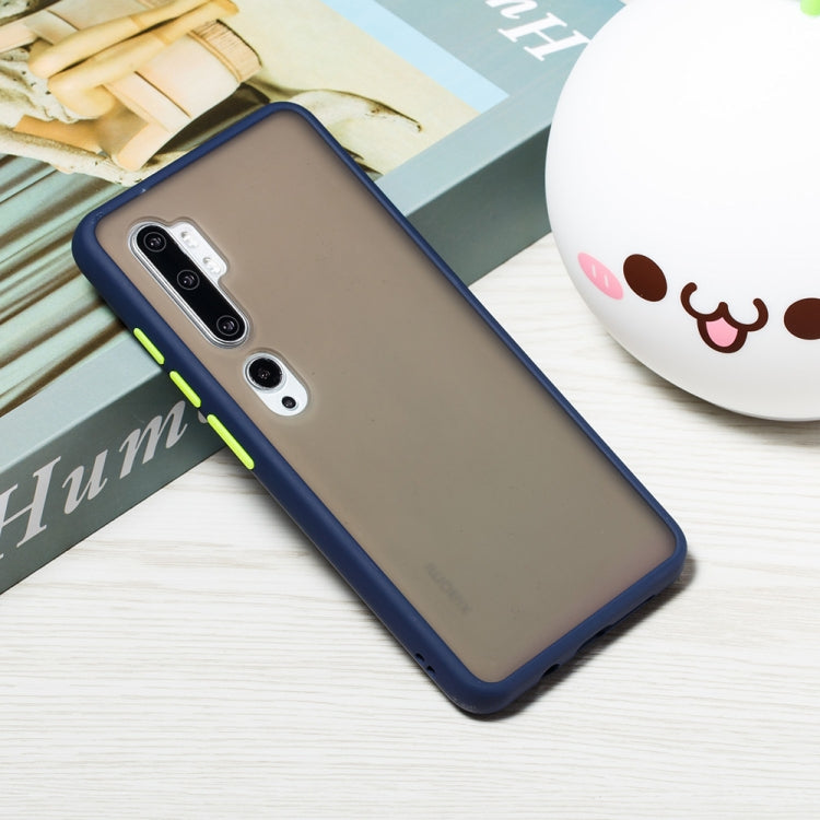 For Xiaomi Mi CC9 Pro Skin Hand Feeling Series Shockproof Frosted PC+ TPU Protective Case