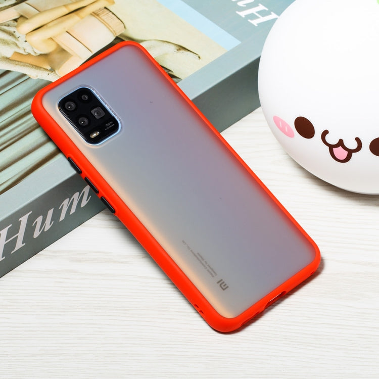 For Xiaomi Mi 10 Lite Skin Hand Feeling Series Shockproof Frosted PC+ TPU Protective Case