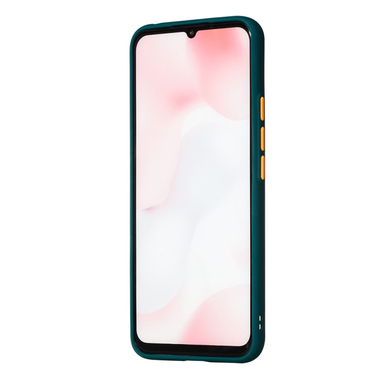 For Xiaomi Mi 10 Lite Skin Hand Feeling Series Shockproof Frosted PC+ TPU Protective Case