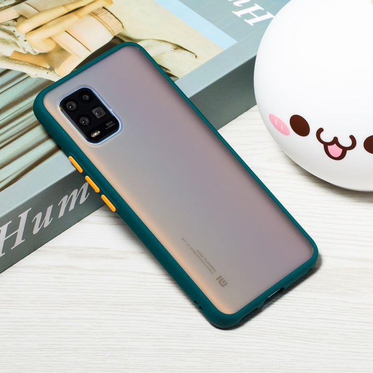 For Xiaomi Mi 10 Lite Skin Hand Feeling Series Shockproof Frosted PC+ TPU Protective Case