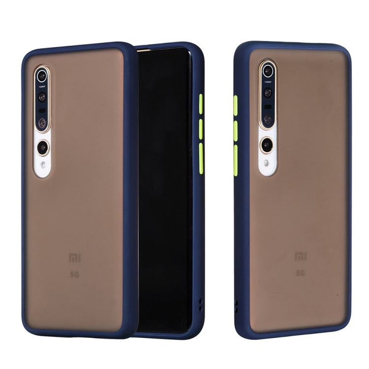 For Xiaomi Mi 10 Pro Skin Hand Feeling Series Shockproof Frosted PC+ TPU Protective Case