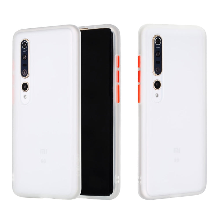 For Xiaomi Mi 10 Pro Skin Hand Feeling Series Shockproof Frosted PC+ TPU Protective Case