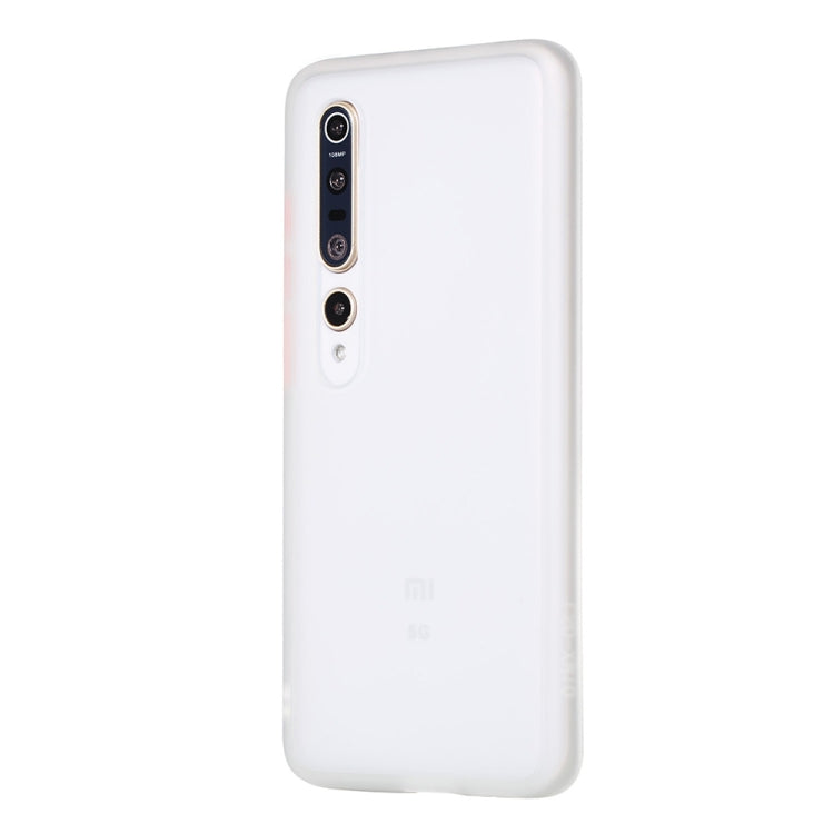 For Xiaomi Mi 10 Pro Skin Hand Feeling Series Shockproof Frosted PC+ TPU Protective Case