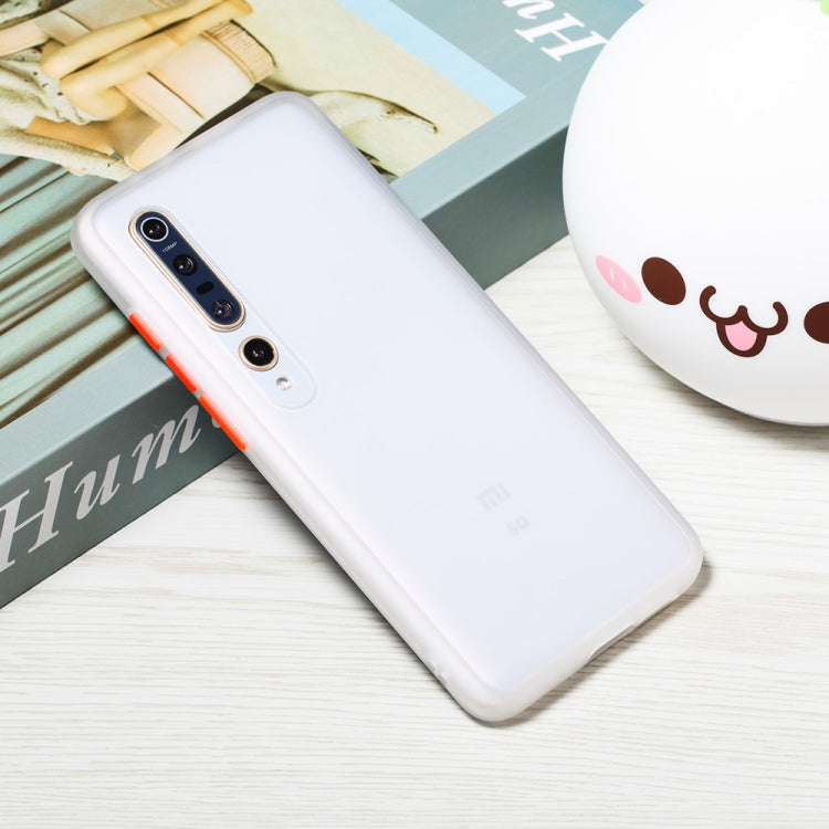 For Xiaomi Mi 10 Pro Skin Hand Feeling Series Shockproof Frosted PC+ TPU Protective Case