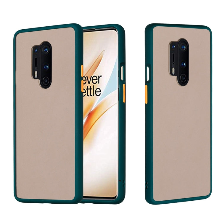 For OnePlus 8 Pro Skin Hand Feeling Series Anti-fall Frosted PC+ TPU Protective Case