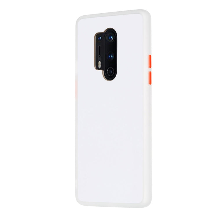 For OnePlus 8 Pro Skin Hand Feeling Series Anti-fall Frosted PC+ TPU Protective Case