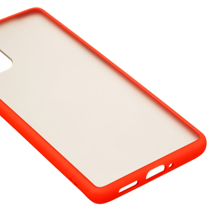 For OPPO Reno4 Pro 5G Skin Hand Feeling Series Anti-fall Frosted PC+ TPU Protective Case