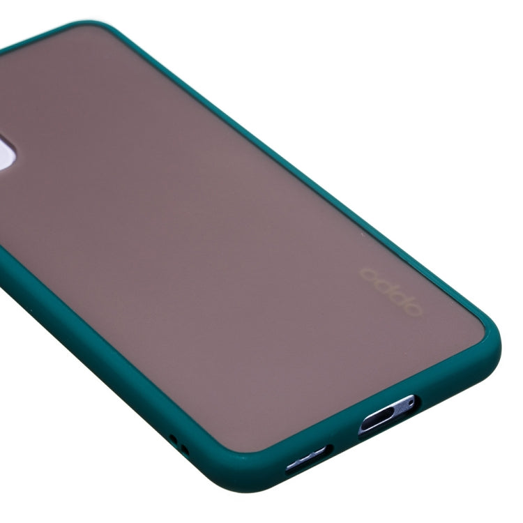 For OPPO Reno4 5G Skin Hand Feeling Series Anti-fall Frosted PC+ TPU Protective Case