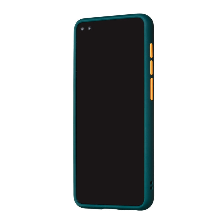 For Huawei P40 Skin Hand Feeling Series Anti-fall Frosted PC+ TPU Protective Case