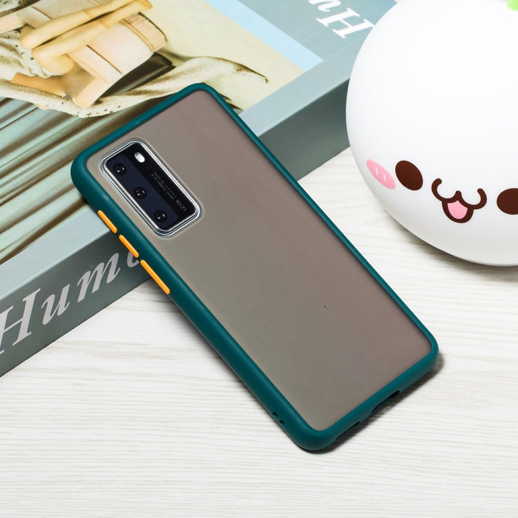 For Huawei P40 Skin Hand Feeling Series Anti-fall Frosted PC+ TPU Protective Case