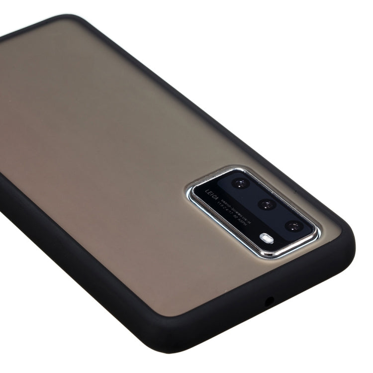 For Huawei P40 Skin Hand Feeling Series Anti-fall Frosted PC+ TPU Protective Case