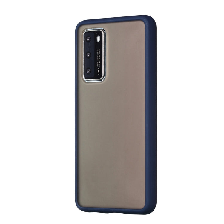 For Huawei P40 Skin Hand Feeling Series Anti-fall Frosted PC+ TPU Protective Case