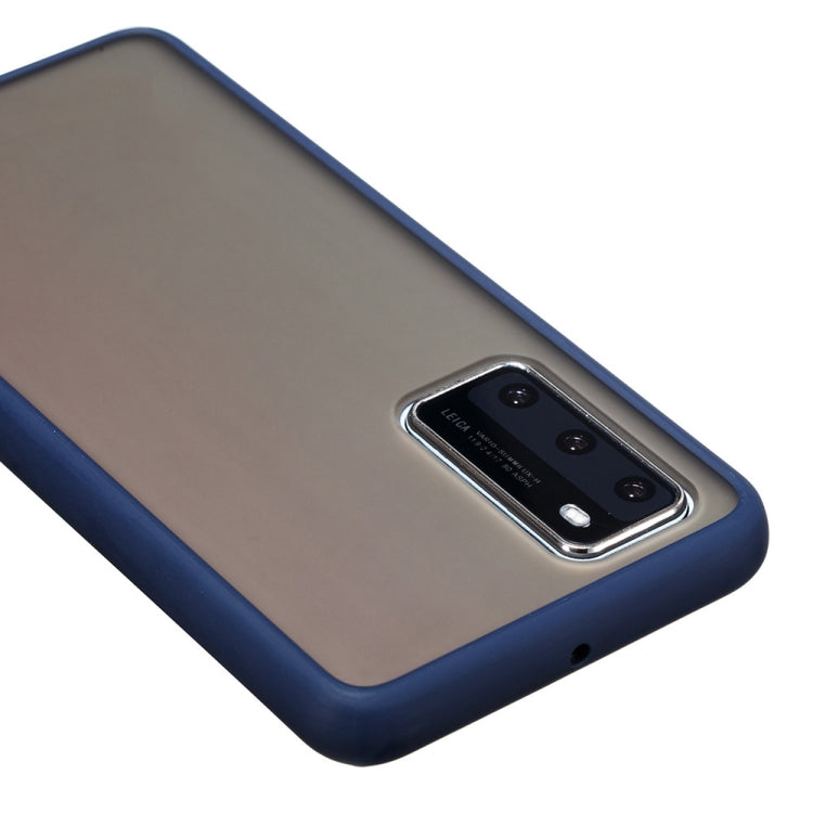 For Huawei P40 Skin Hand Feeling Series Anti-fall Frosted PC+ TPU Protective Case