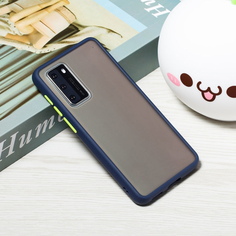 For Huawei P40 Skin Hand Feeling Series Anti-fall Frosted PC+ TPU Protective Case