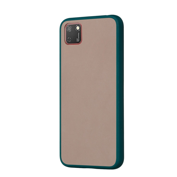 For Huawei Y5p Skin Hand Feeling Series Anti-fall Frosted PC+ TPU Protective Case