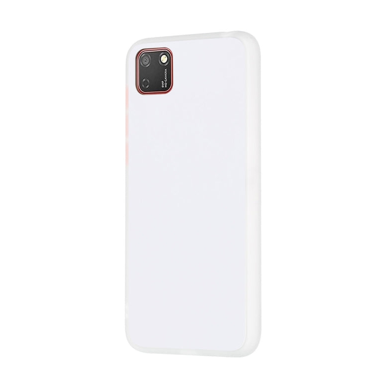 For Huawei Y5p Skin Hand Feeling Series Anti-fall Frosted PC+ TPU Protective Case