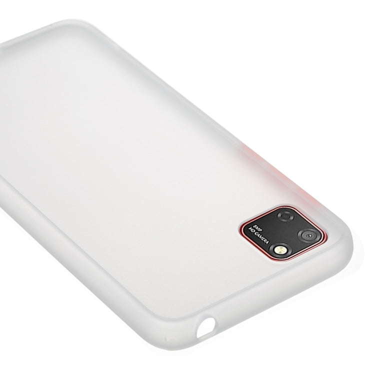 For Huawei Y5p Skin Hand Feeling Series Anti-fall Frosted PC+ TPU Protective Case