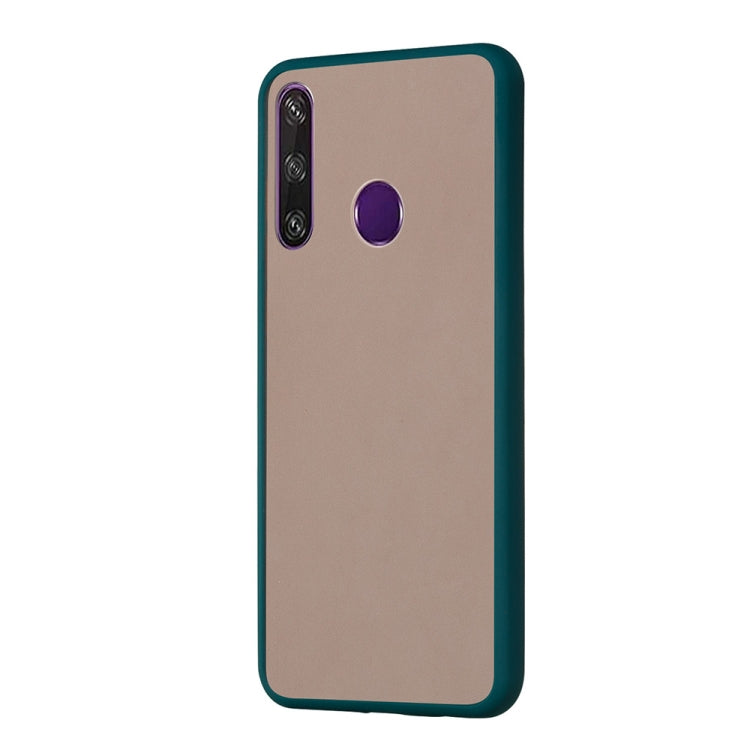 For Huawei Y6p Skin Hand Feeling Series Anti-fall Frosted PC+ TPU Protective Case