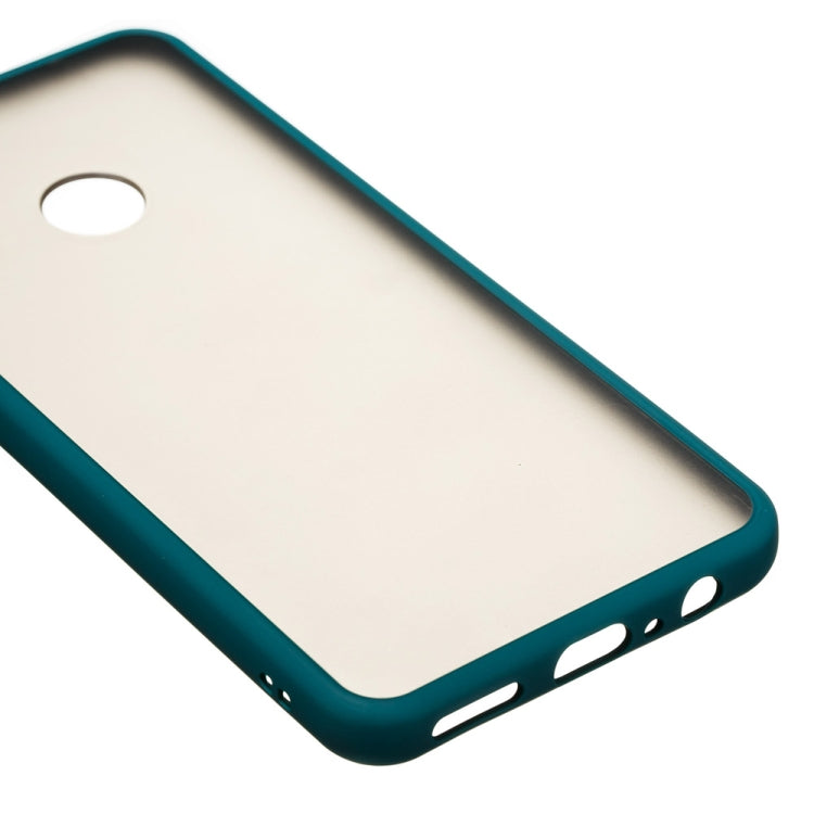 For Huawei Y6p Skin Hand Feeling Series Anti-fall Frosted PC+ TPU Protective Case