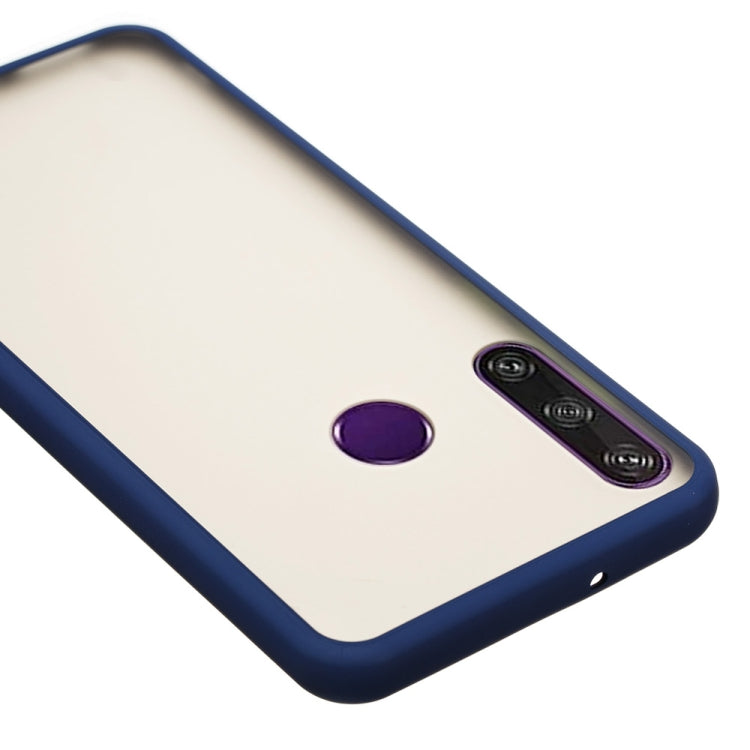 For Huawei Y6p Skin Hand Feeling Series Anti-fall Frosted PC+ TPU Protective Case