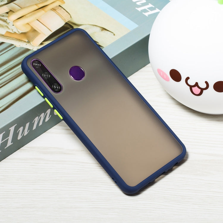 For Huawei Y6p Skin Hand Feeling Series Anti-fall Frosted PC+ TPU Protective Case