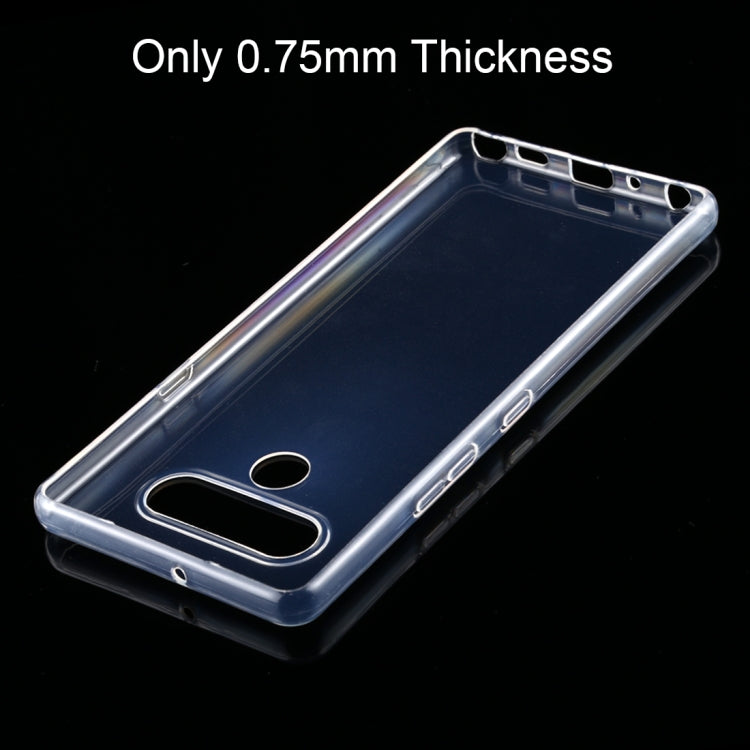 For LG Stylo 6 0.75mm Ultra-thin Transparent TPU Soft Protective Case