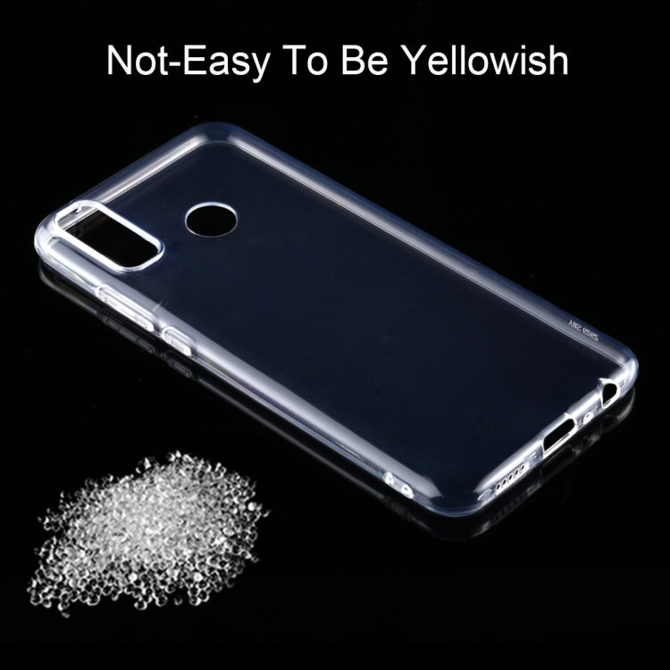 For Huawei Y8s 0.75mm Ultra-thin Transparent TPU Soft Protective Case