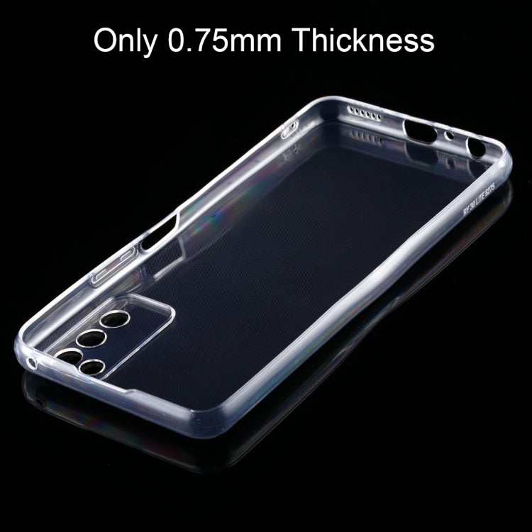 For Huawei Honor 30 Youth 0.75mm Ultra-thin Transparent TPU Soft Protective Case