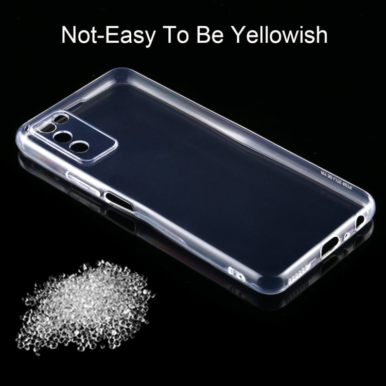 For Huawei Honor 30 Youth 0.75mm Ultra-thin Transparent TPU Soft Protective Case