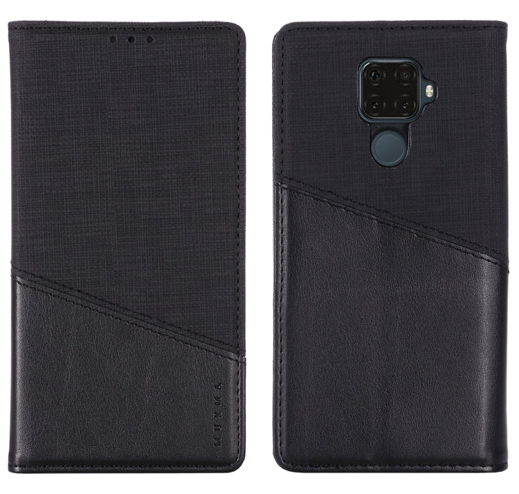 For Huawei Nova 5i Pro MUXMA MX109 Horizontal Flip Leather Case with Holder & Card Slot & Wallet