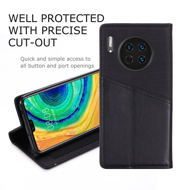 For Huawei Mate 30 MUXMA MX109 Horizontal Flip Leather Case with Holder & Card Slot & Wallet