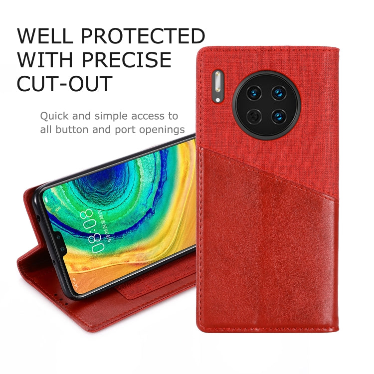 For Huawei Mate 30 MUXMA MX109 Horizontal Flip Leather Case with Holder & Card Slot & Wallet