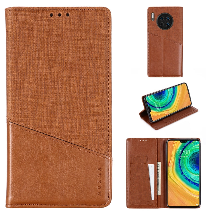 For Huawei Mate 30 MUXMA MX109 Horizontal Flip Leather Case with Holder & Card Slot & Wallet