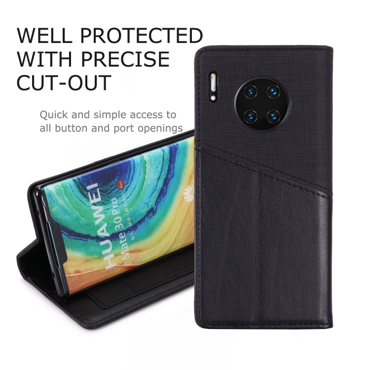 For Huawei Mate 30 Pro MUXMA MX109 Horizontal Flip Leather Case with Holder & Card Slot & Wallet