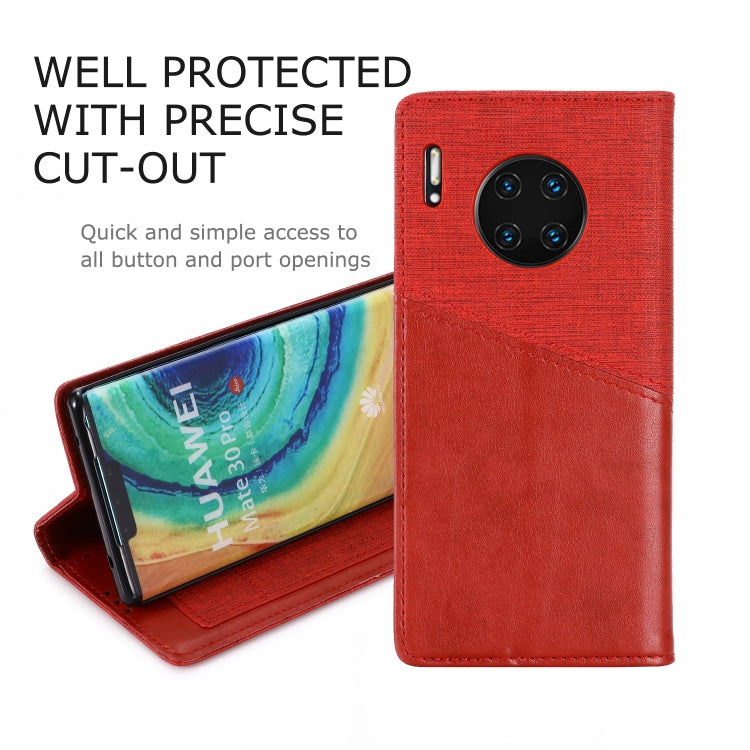 For Huawei Mate 30 Pro MUXMA MX109 Horizontal Flip Leather Case with Holder & Card Slot & Wallet