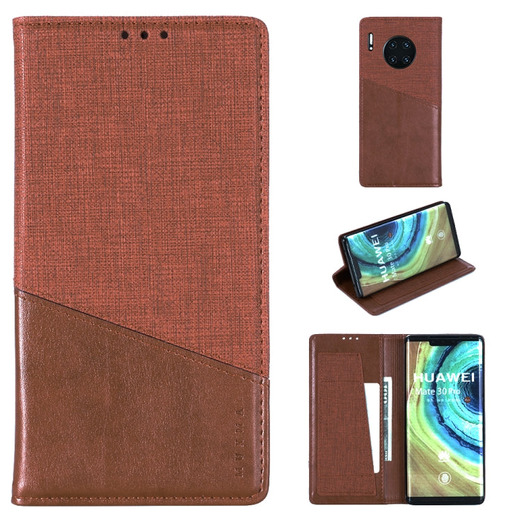 For Huawei Mate 30 Pro MUXMA MX109 Horizontal Flip Leather Case with Holder & Card Slot & Wallet