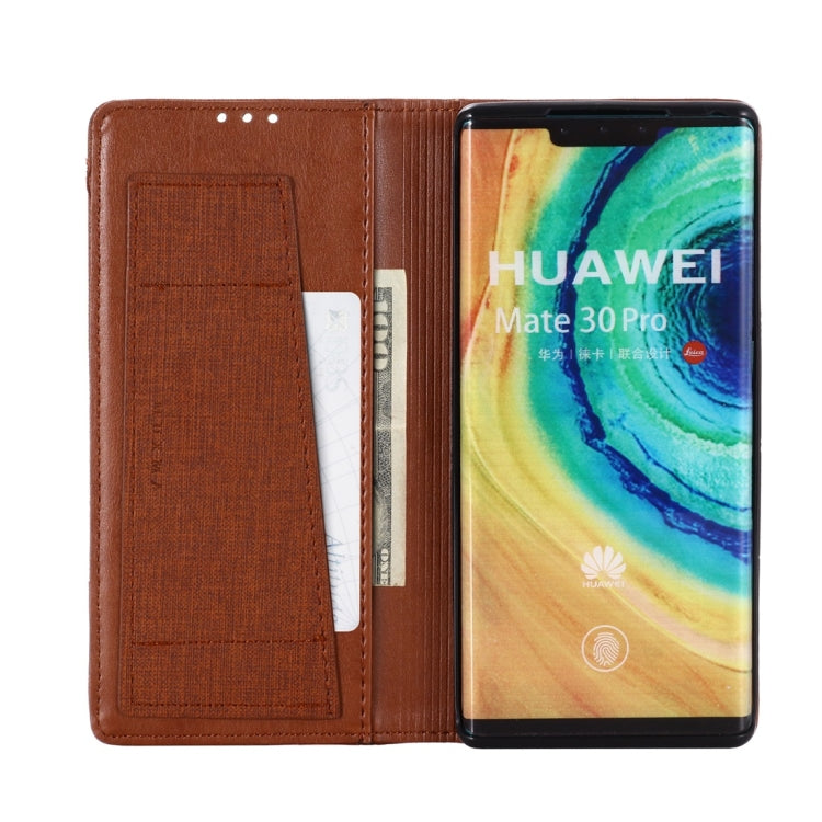 For Huawei Mate 30 Pro MUXMA MX109 Horizontal Flip Leather Case with Holder & Card Slot & Wallet