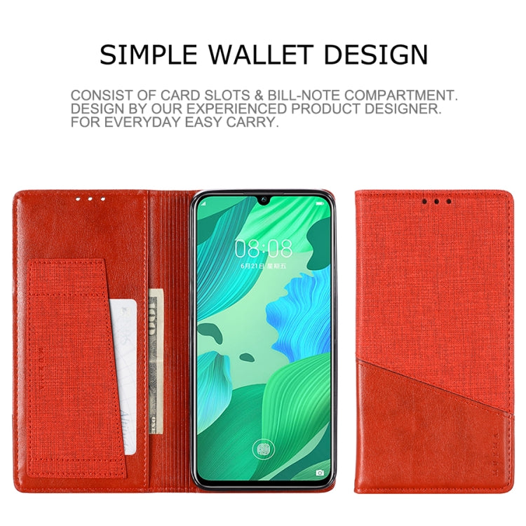 For Huawei Nova 5 Pro MUXMA MX109 Horizontal Flip Leather Case with Holder & Card Slot & Wallet
