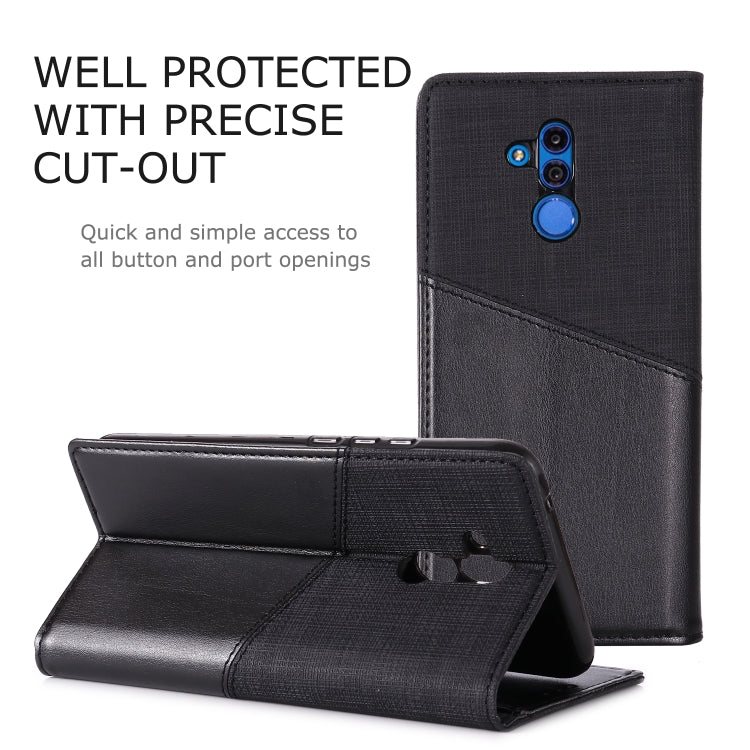 For Huawei Mate 20 Lite MUXMA MX109 Horizontal Flip Leather Case with Holder & Card Slot & Wallet