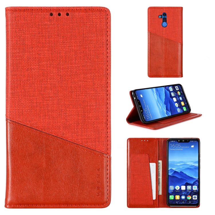 For Huawei Mate 20 Lite MUXMA MX109 Horizontal Flip Leather Case with Holder & Card Slot & Wallet