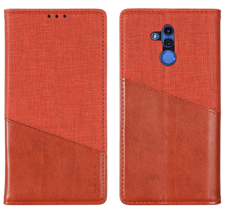 For Huawei Mate 20 Lite MUXMA MX109 Horizontal Flip Leather Case with Holder & Card Slot & Wallet