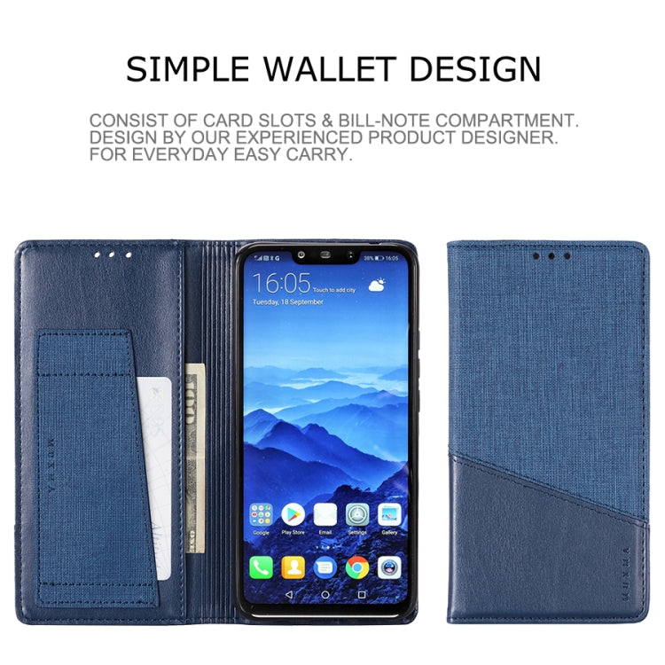 For Huawei Mate 20 Lite MUXMA MX109 Horizontal Flip Leather Case with Holder & Card Slot & Wallet