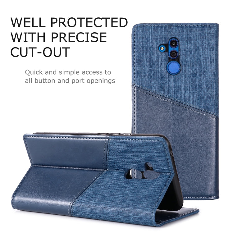 For Huawei Mate 20 Lite MUXMA MX109 Horizontal Flip Leather Case with Holder & Card Slot & Wallet