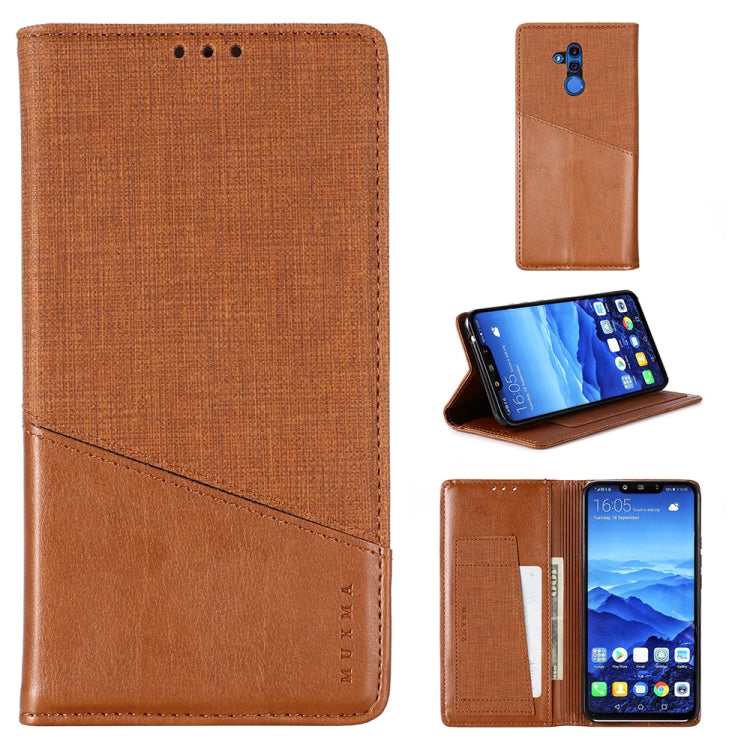 For Huawei Mate 20 Lite MUXMA MX109 Horizontal Flip Leather Case with Holder & Card Slot & Wallet