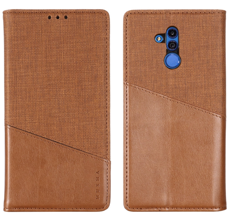 For Huawei Mate 20 Lite MUXMA MX109 Horizontal Flip Leather Case with Holder & Card Slot & Wallet